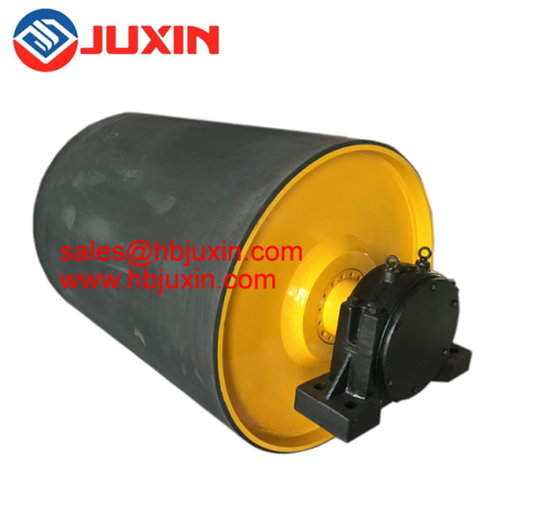 Belt conveyor snub Bend pulley