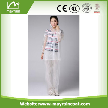 Customized Logo Printed PVC Rain Suit
