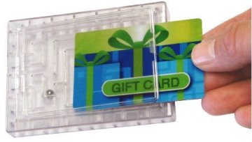 Gift Card Maze Puzzle Card Holder