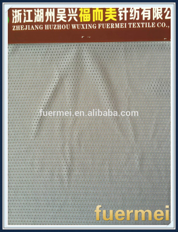 100% polyester sportswear fabric mesh fabric