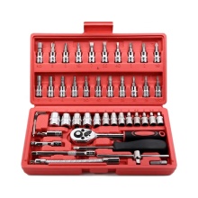 Professional Mechanic's Tool Set: Including Ratchet Torque Wrench, Wrenches, Socket Wrenches, Spanners, and More