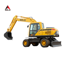 SDLG E7150F Mini Wheeled Trench Digger - Small Excavator for Sale