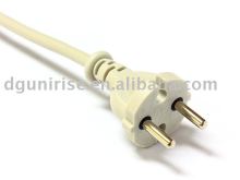 VDE 2 pin plug power cords