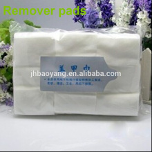 2015 High quality cosmetic cotton pads nail polish remover pads