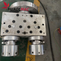 Long Duality PVC 2 Cavity Die Head para PVC Pipe