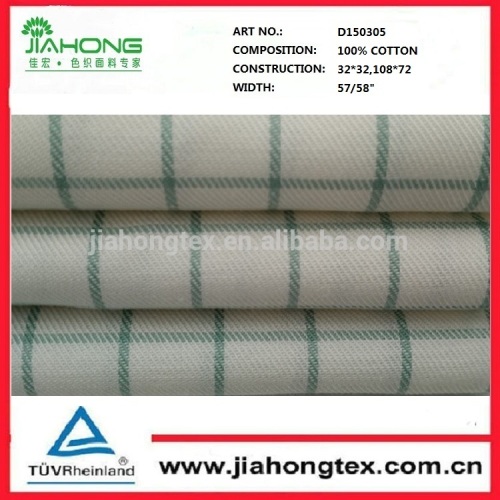 waterproof cotton fabric for shirt