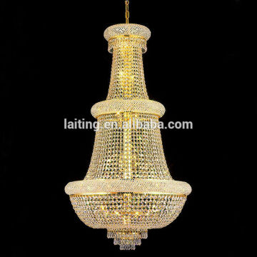 Gold Plated Luxury Chandelier Crystals LT62042