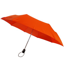 Bright color 3 folding aluminium frame umbrella