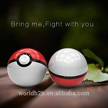 12000mAh Pokemon ball Power Bank, for Pokemon GO Go AR Games