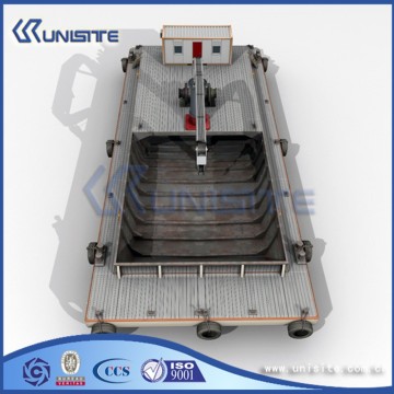 high quality customized dredging cargo barge for sale(USA3-015)