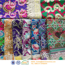 wax print african lace fabric