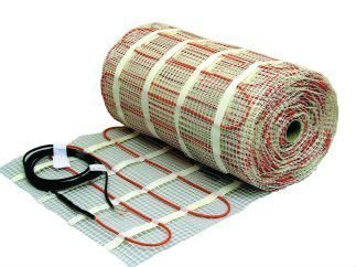 use heating mat to warm up your floor