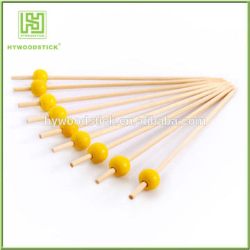 Promotional Catering 12cm Fruit Fork China Supply Bamboo Party Picks