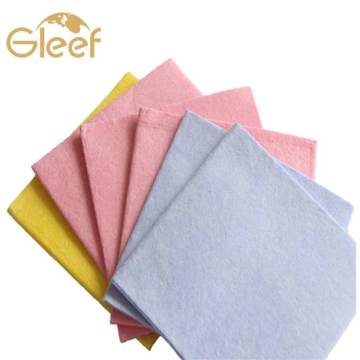 Needle punched household cleaning non woven cleaning cloth