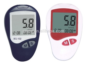 famours brand medical equipment factory supply blood glucometer and strip High Quality medical diabetes maching