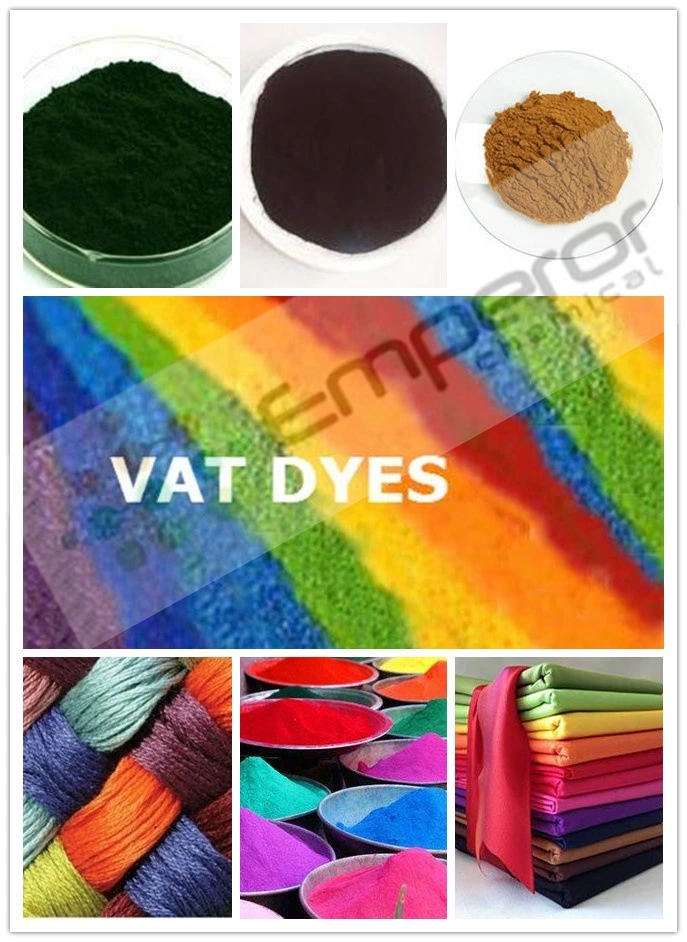 Factory Supply Good Fastness Vat Dye Yellow G (Vat Yellow 1) for Cotton Dye