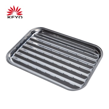 BBQ Accessories Non Stick 430 Stainless Steel Bakeware