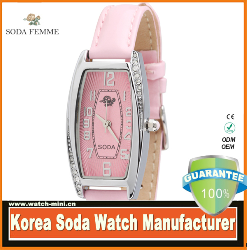 SODA brand OEM watch for woman geneva chevron fashion watch
