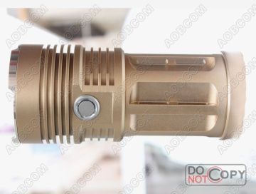 Aluminum 3.7v 2500 Lumens Super Bright Led Flashlight, Flashlight King Five Cree Xr-e Q5 Led Flashlight