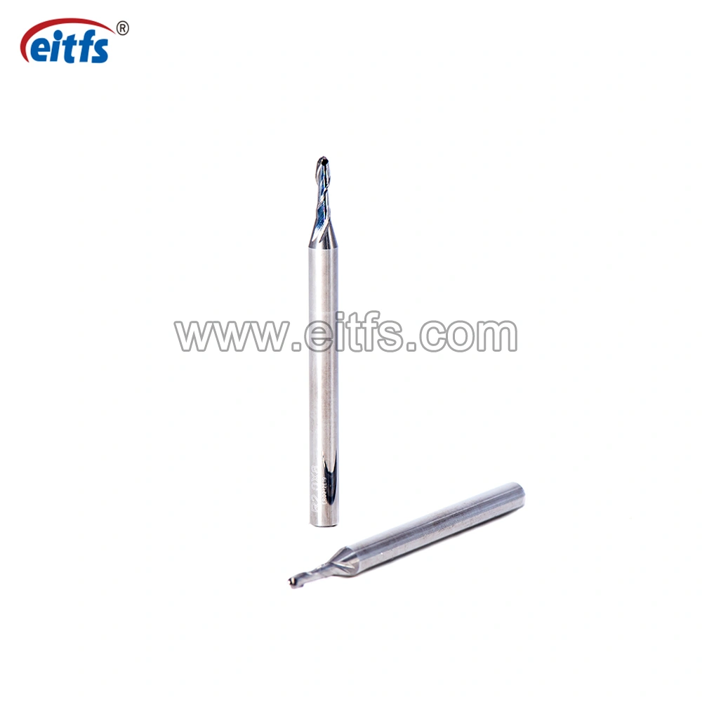 China Manufacture 2 Flute Tungsten Carbide Ball Nose End Mills for Aluminum