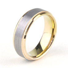 Cheap Two Tone Tungsten Wedding Bands Women