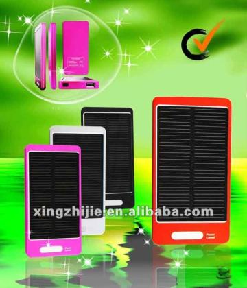 2200MAH solar powered charger for mobile phone