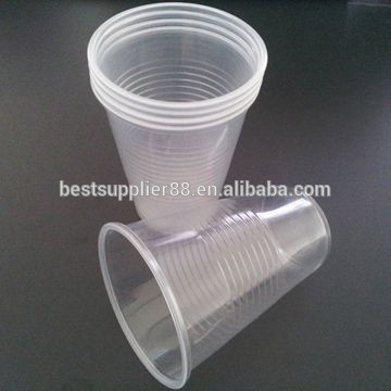 disposable PET cup with custom printed logo