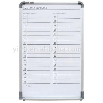 Planning Board with aluminum frame