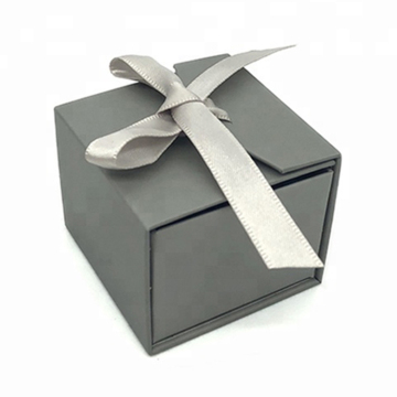 Folding Paper Packaging Wedding Jewellery Ring Box