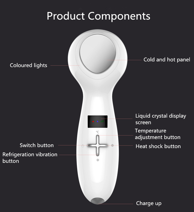 Professional Designed Home Use Beauty Face Massager Vibration Electronic beautify Instrument