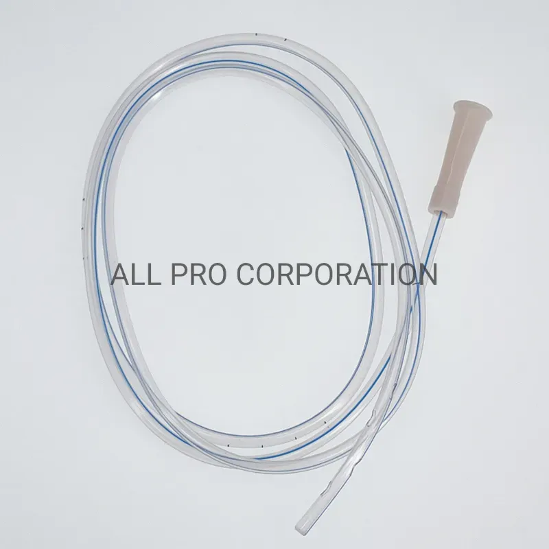 Soft PVC Stomach Tube (F6-F24) - Sterile Medical Transparent with or without X-ray Line
