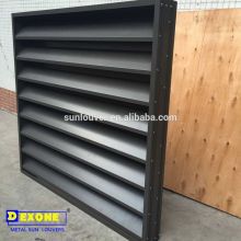 Aluminum exterior Storm shutter as hurricane shutter