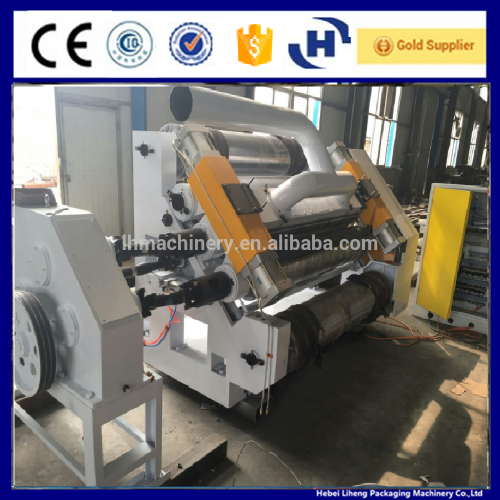 Adsorption corrugated single facer production line/ corrugated cardboard machine