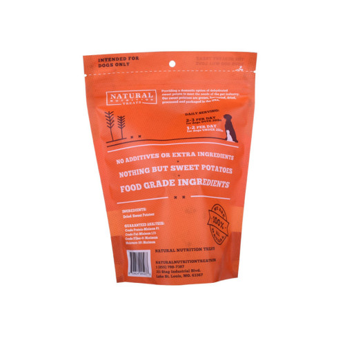 4Oz Hang Hole anpassad tryckt djurmat biologiskt nedbrytbart Doypack