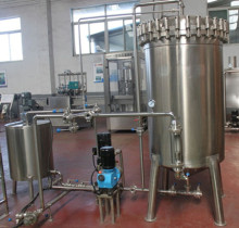 Vane-type diatomite filter