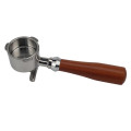 58mm Three-ear Stainless Steel Portafilter with Wood Handle