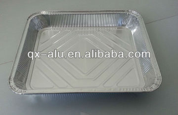 Household aluminium foil container