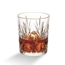 Unbreakable Luxury Old Fashioned Whisky Glass with DOF Pattern