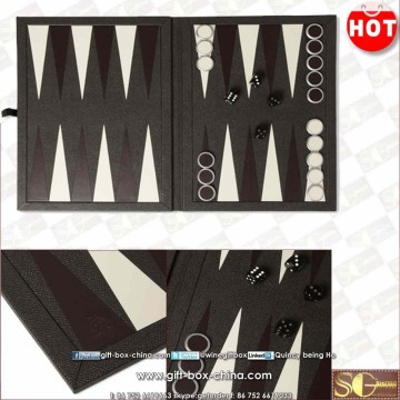 Exclusive PU Backgammon set