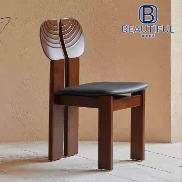 Handcrafted Unique Rubberwood Chair Design