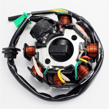 JH125-8 Magneto Stator with Flywheel Ignition Coil for Motorcycle