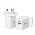 Väggladdare QC3.0 USB-C Telefon Fast Charger