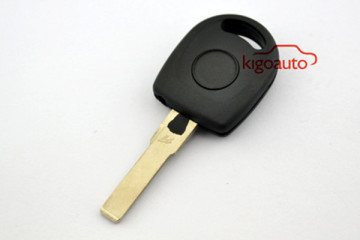 Transponder key blank HU66 round head for VW key blank