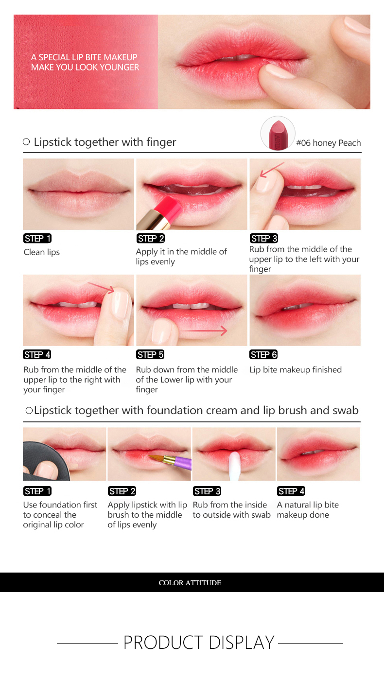Longwearing Matte Liquid Lipstick Liquid Customize Lipstick