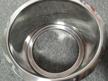 Stainless steel laboratory vessels