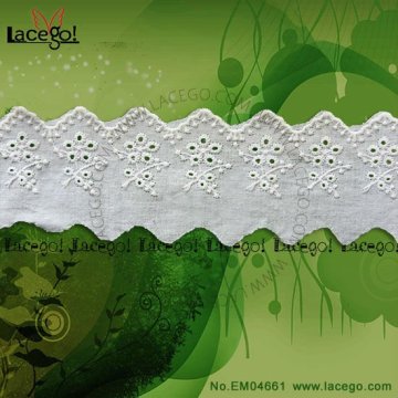 Border Embroidered Lace