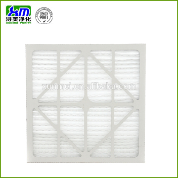 Antibacterial filter paper air pleated frame filter