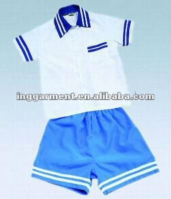 Primary School Uniform Shirt and Shorts