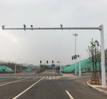 6M Traffic CCTV Camera Light Pole