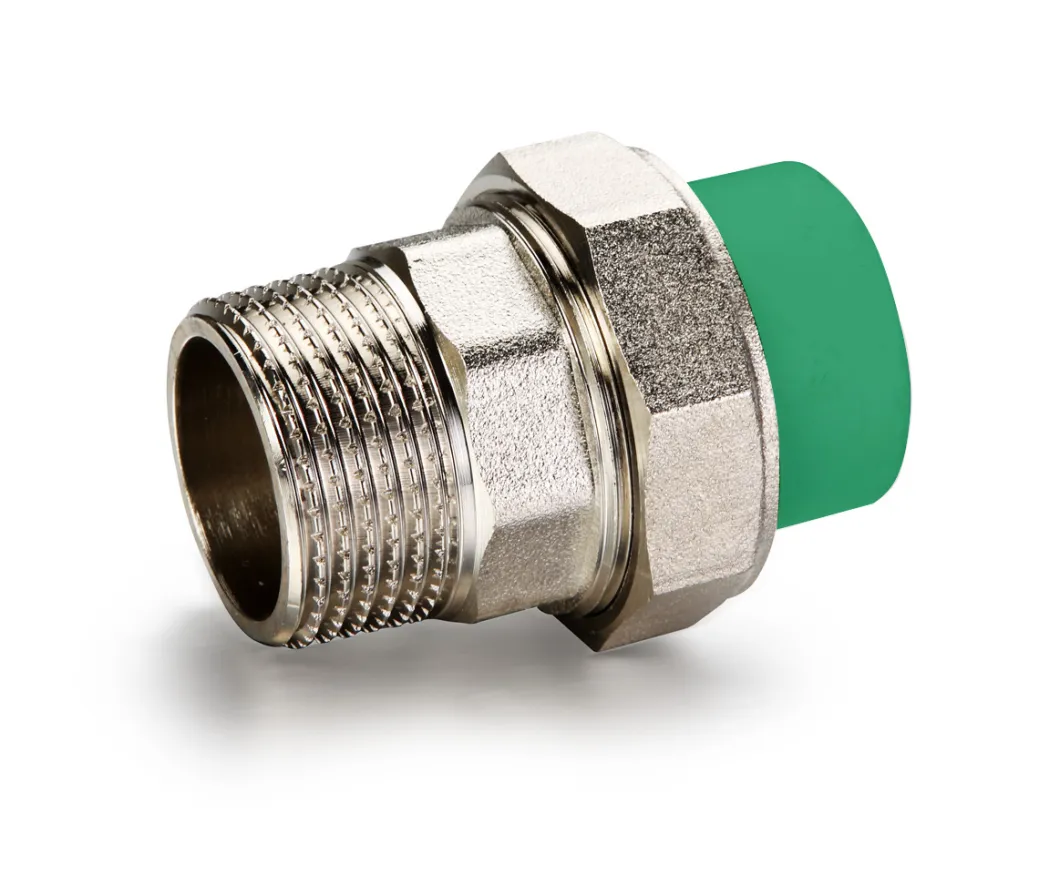 PPR Fittings Hot and Cold Water DIN Standard Socket and Thread End Union